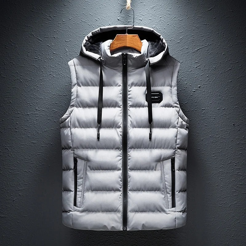 Stilla | Puffer Vest Med Hætte