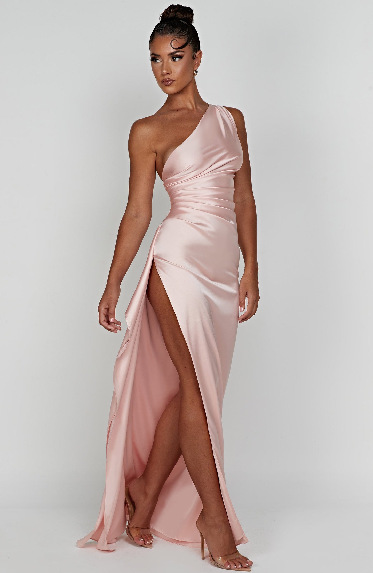 Stilla | Ensidig Maxi Dress