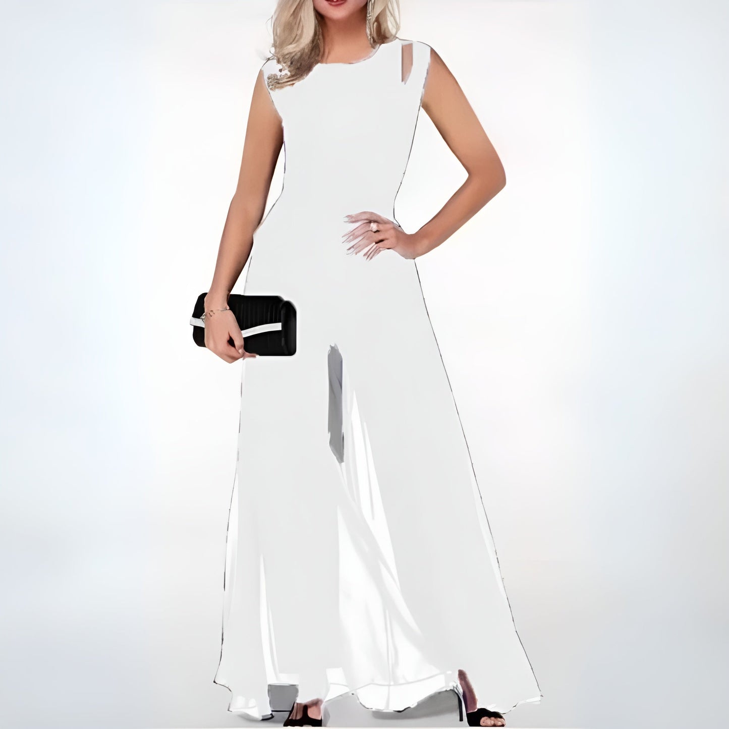 Stilla | Tuck Dame Jumpsuit