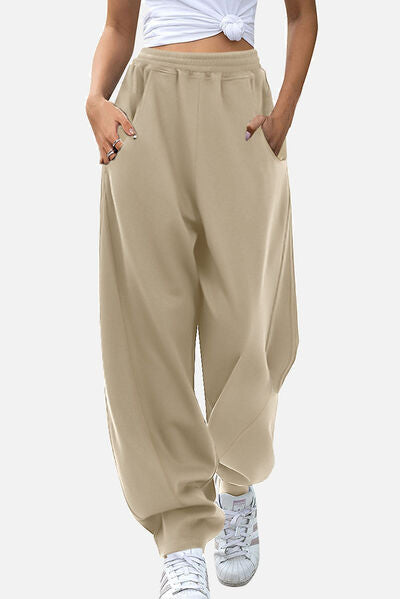 Stilla | Talje Sweatpants Med Lommer
