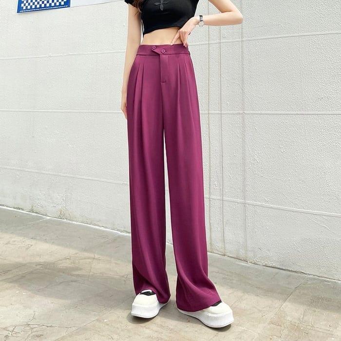 Stilla | Dame bred Chic Bukser