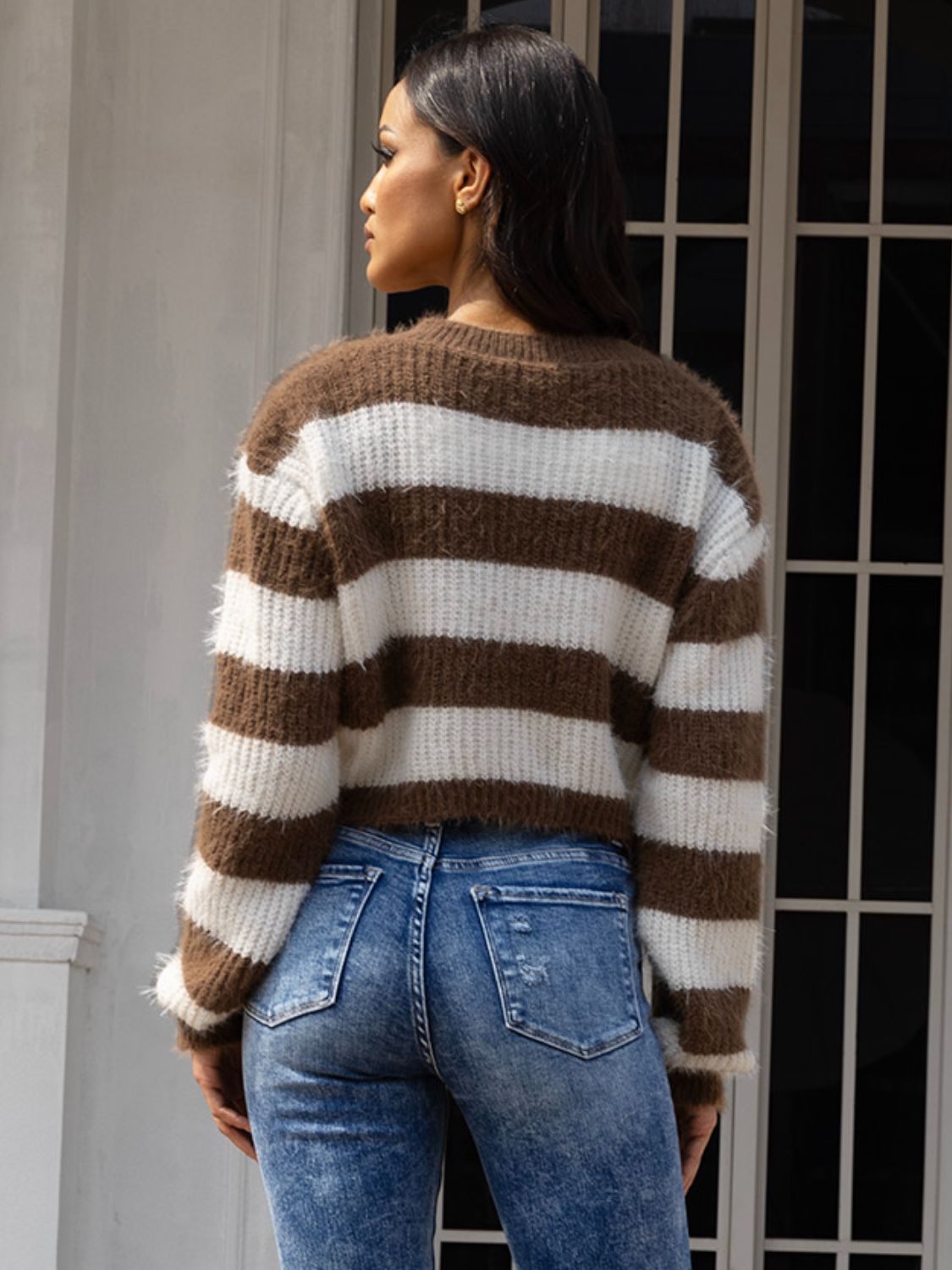 Stilla | Knappet Op Droppet Skulder Cardigan