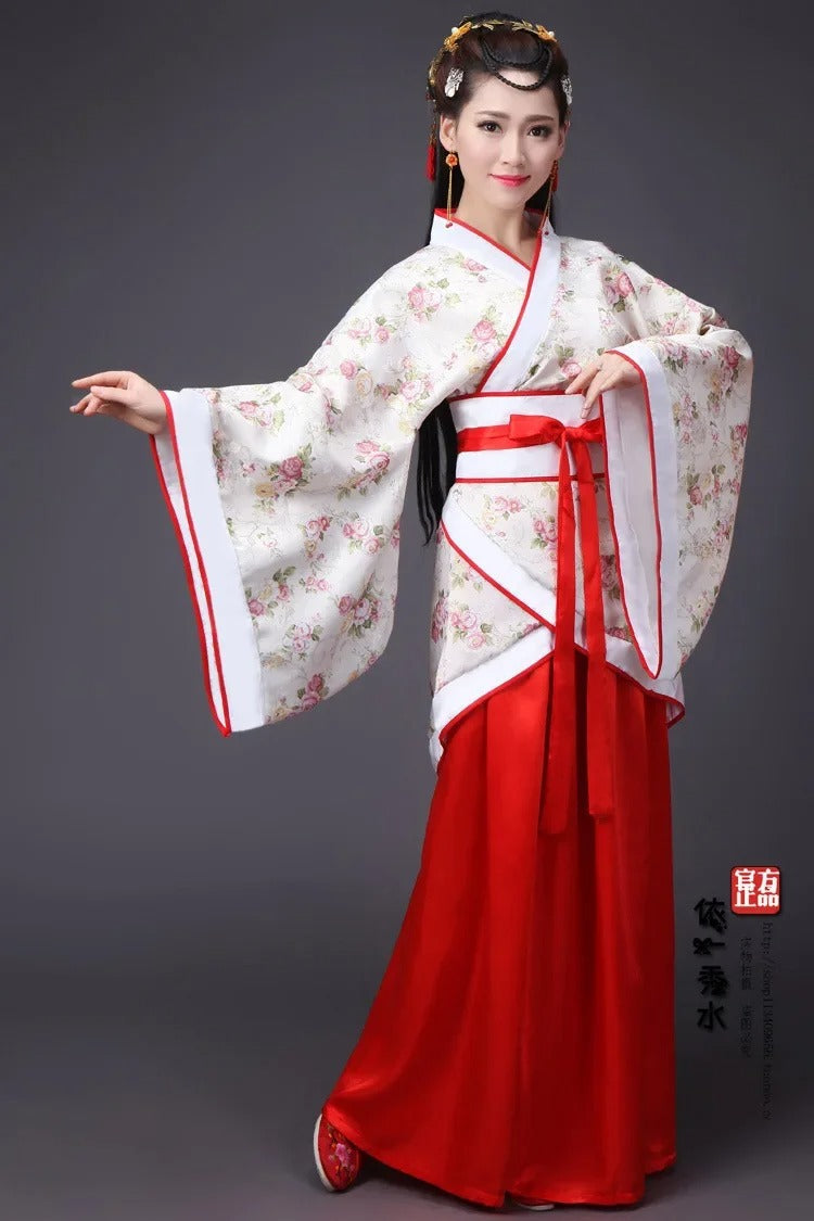 Stilla | Elegant Traditionel Hanfu Kjole til Kvinder