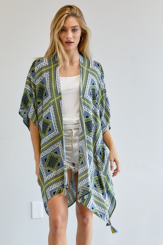 Stilla | Kortærmet Loose Kimono