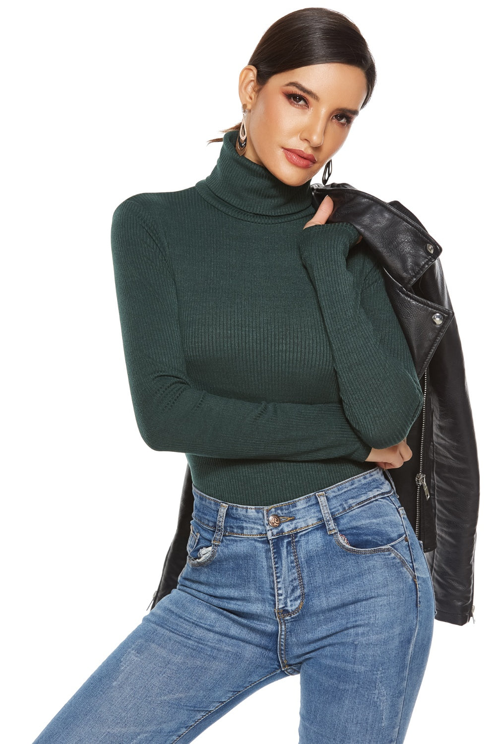 Stilla | Turtleneck Langærmet Bodysuit