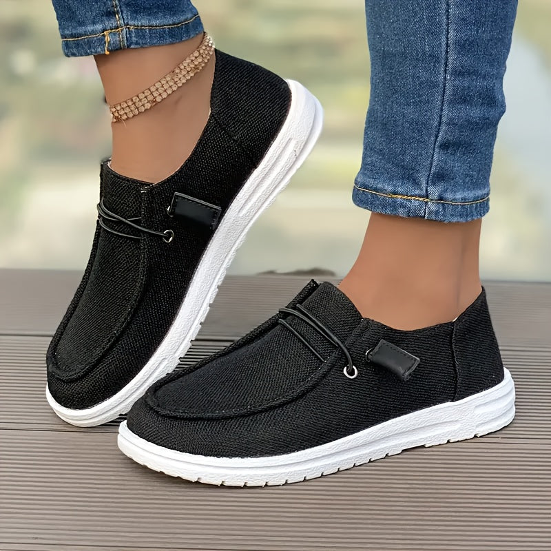 Stilla | Sommer Loafers Til Damer Letvægts Slip on Sko Med Franser Og En Behagelig Sål
