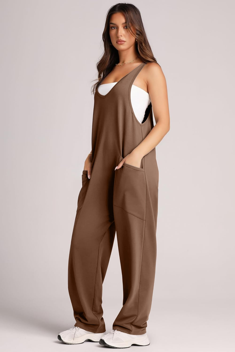 Stilla | Strop Jumpsuit Med Lommer