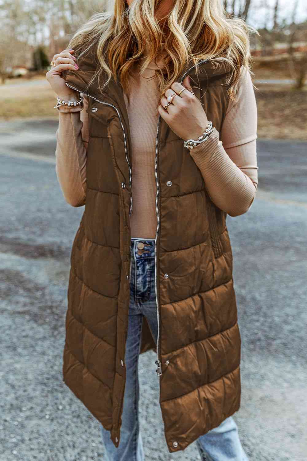 Stilla | Hætteærmeløs Puffer Vest