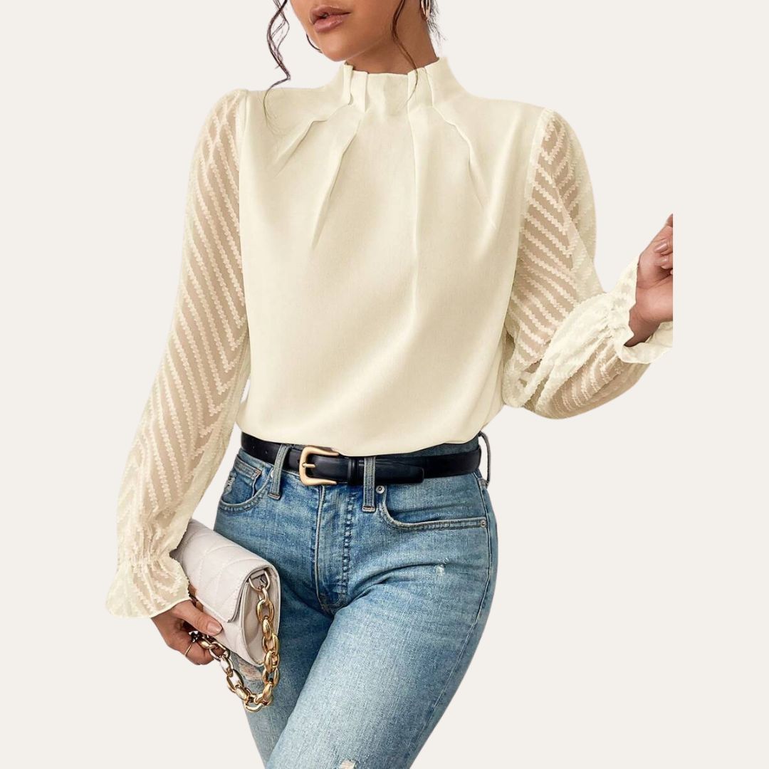Stilla | Formel Chiffon Top Kvinder