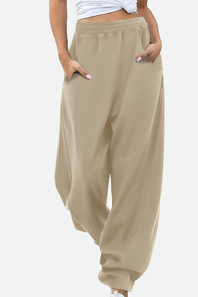 Stilla | Talje Sweatpants Med Lommer