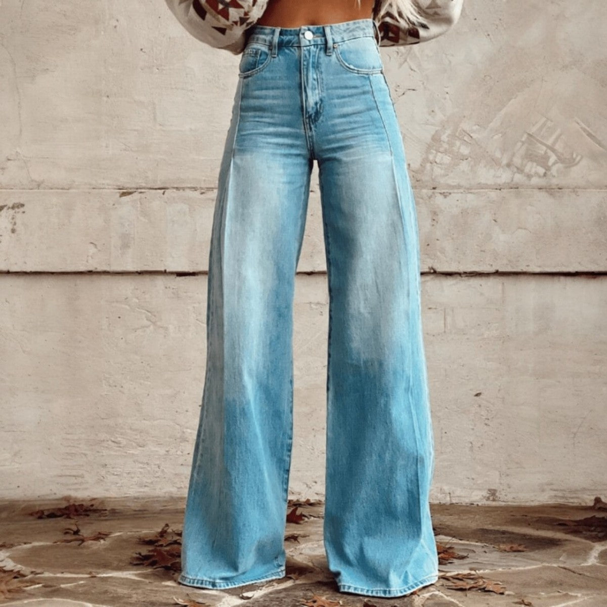 Stilla | Boho Brede Jeans