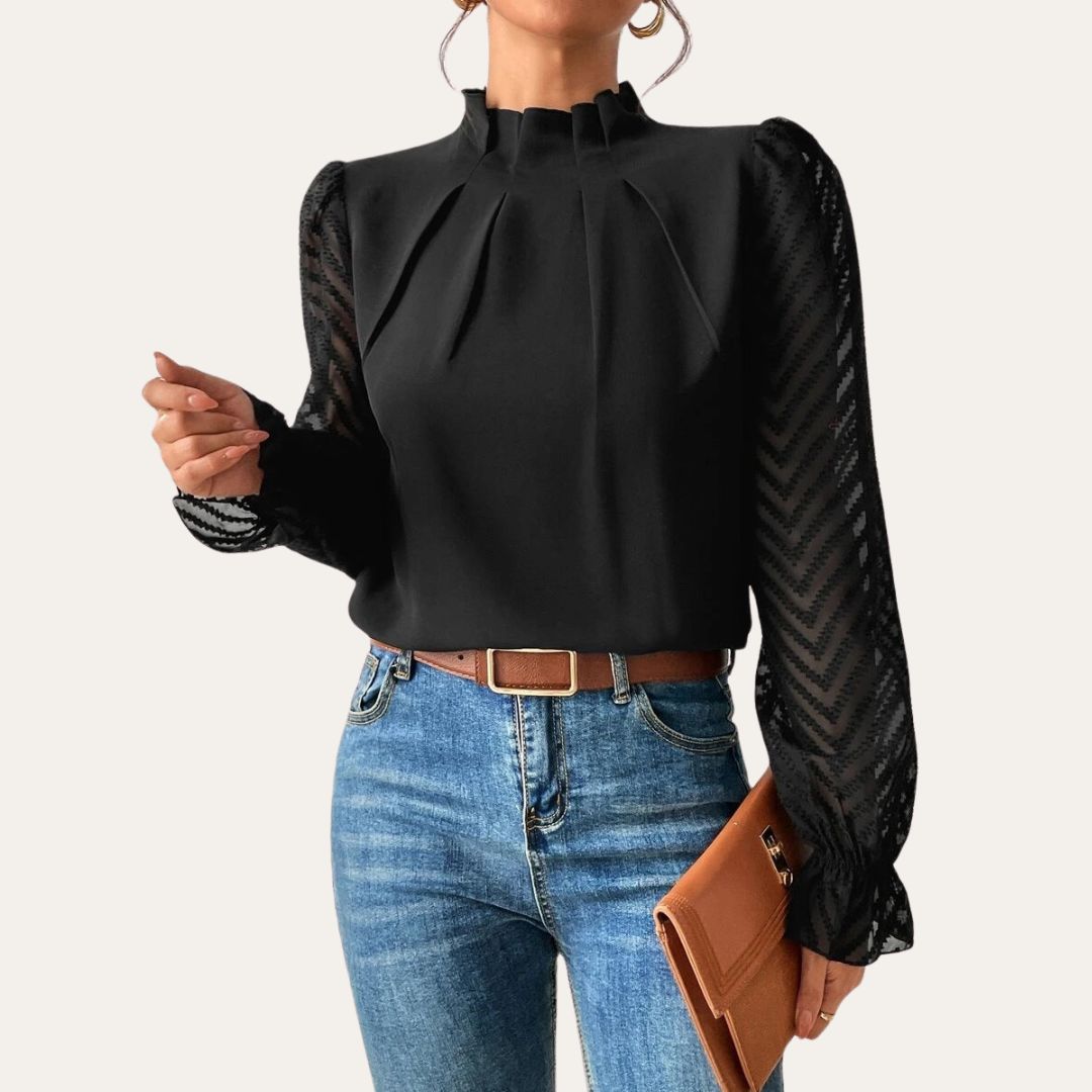 Stilla | Formel Chiffon Top Kvinder