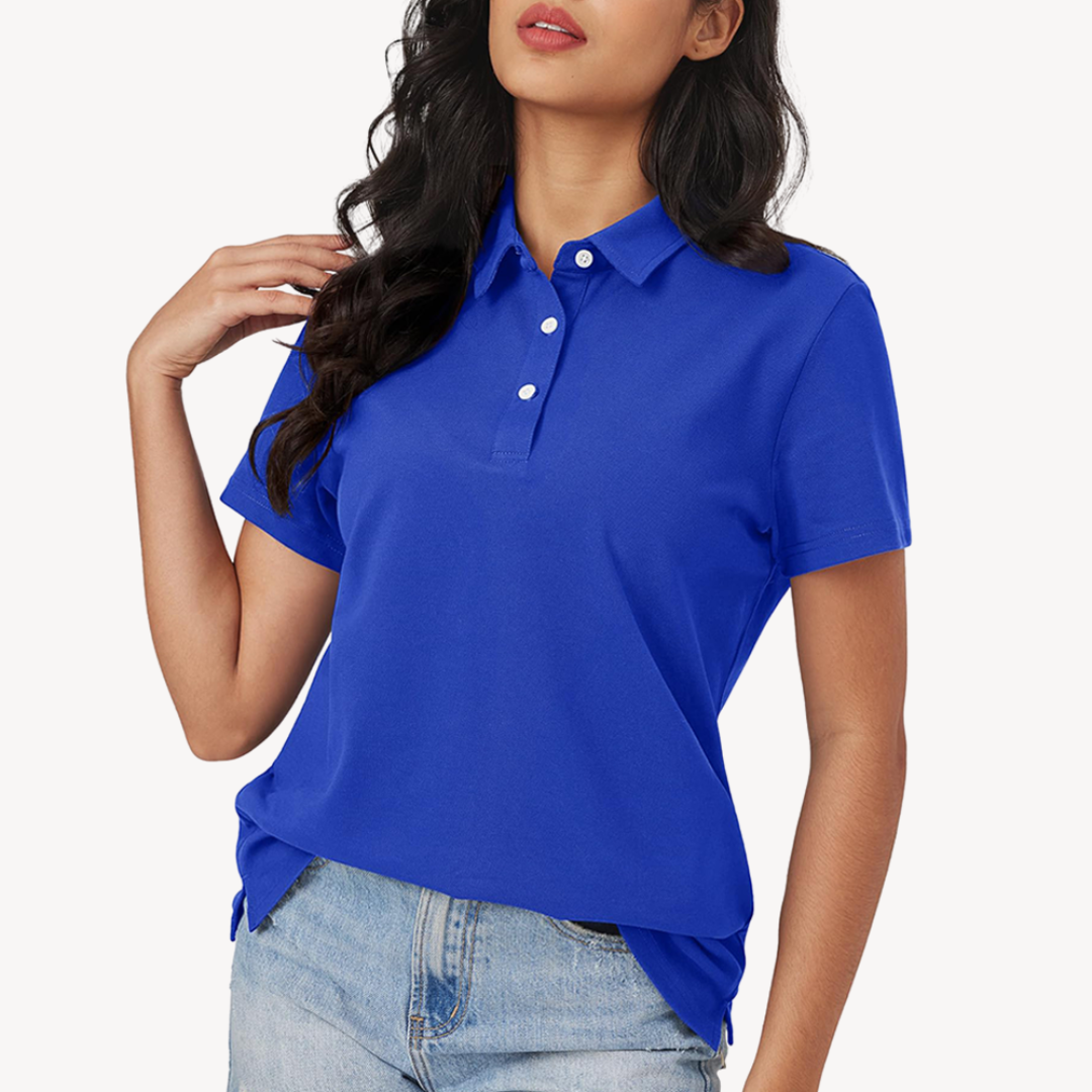 Stilla | Kvinders Cotton Polo Shirt