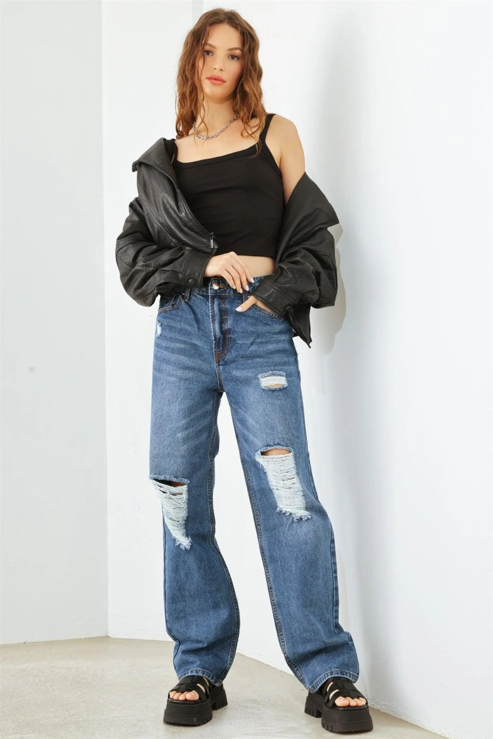 Stilla | KOLLEKTION Slidte Høj Talje Jeans