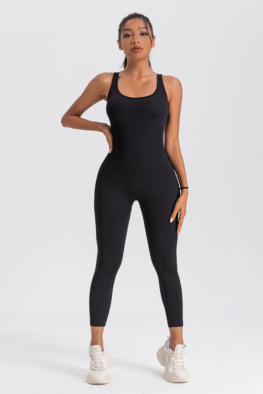 Stilla | Strop Uden Ærmer Aktiv Jumpsuit