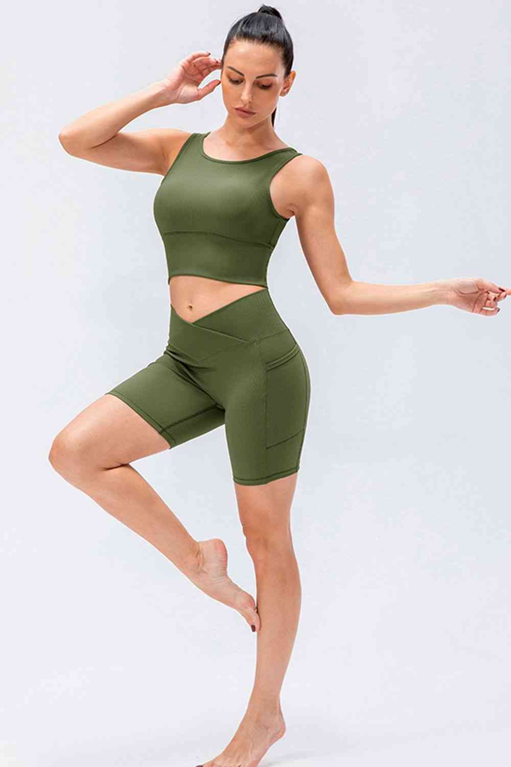 Stilla | Fit V-talje Sports Shorts