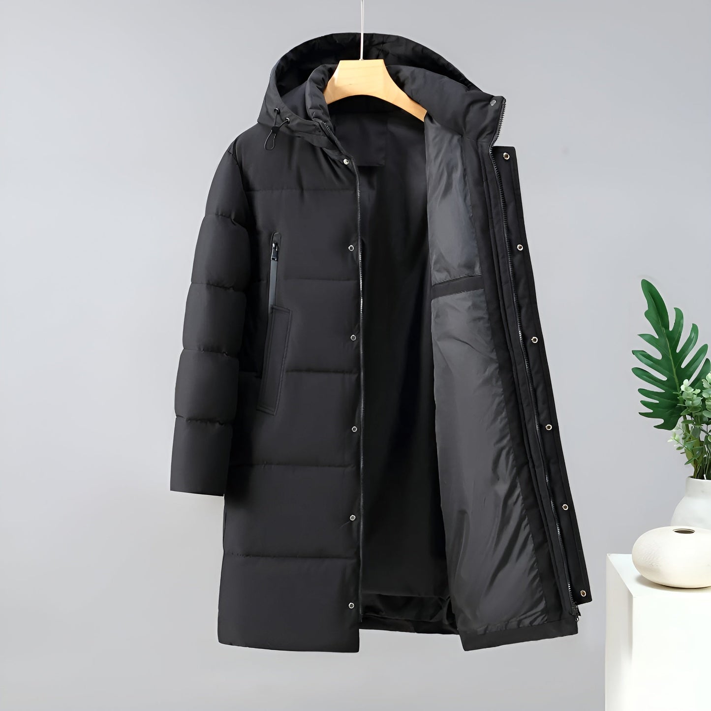 Stilla | Polstret Lang Parka
