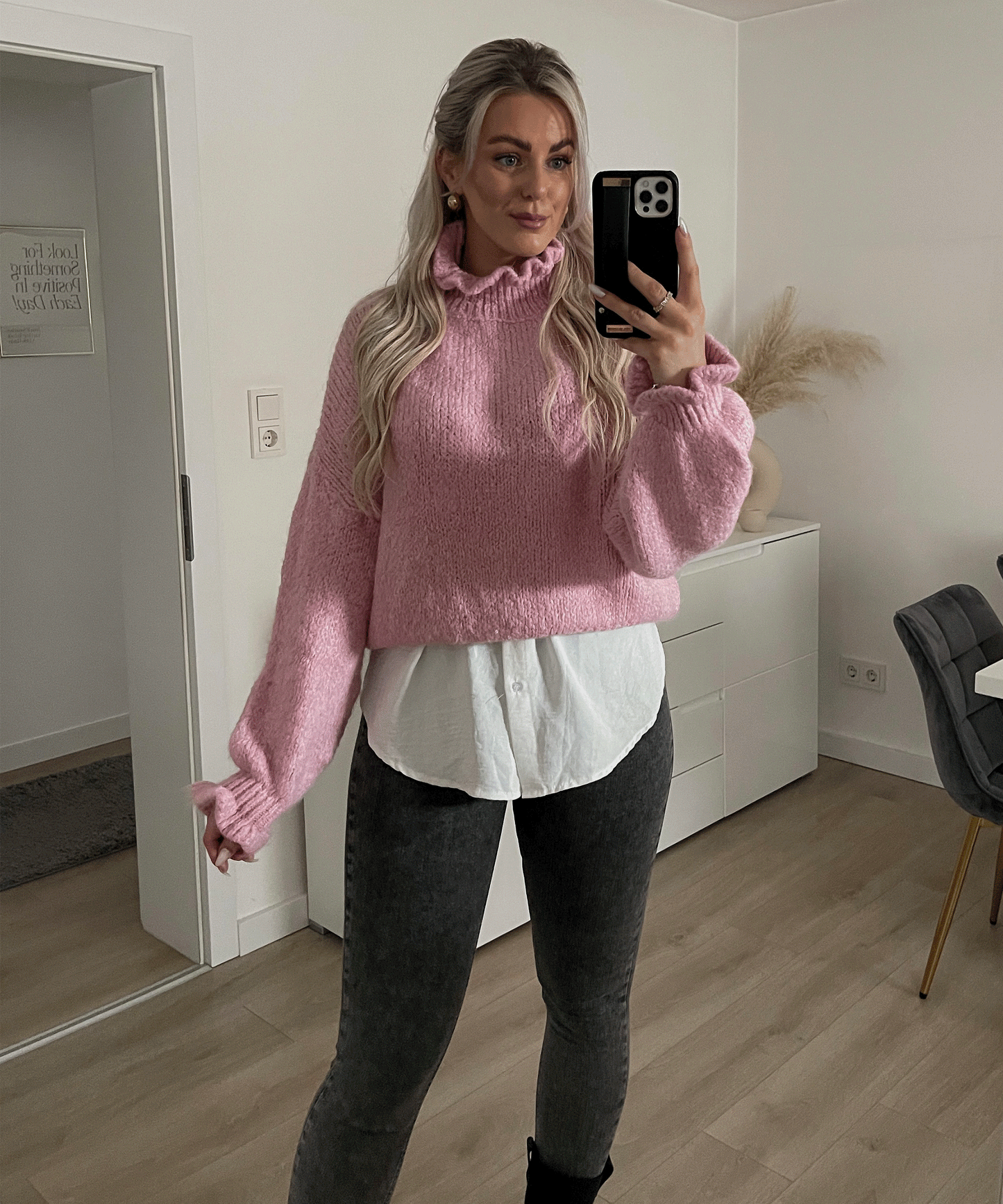 Stilla | Elegant Bluserock Hvid