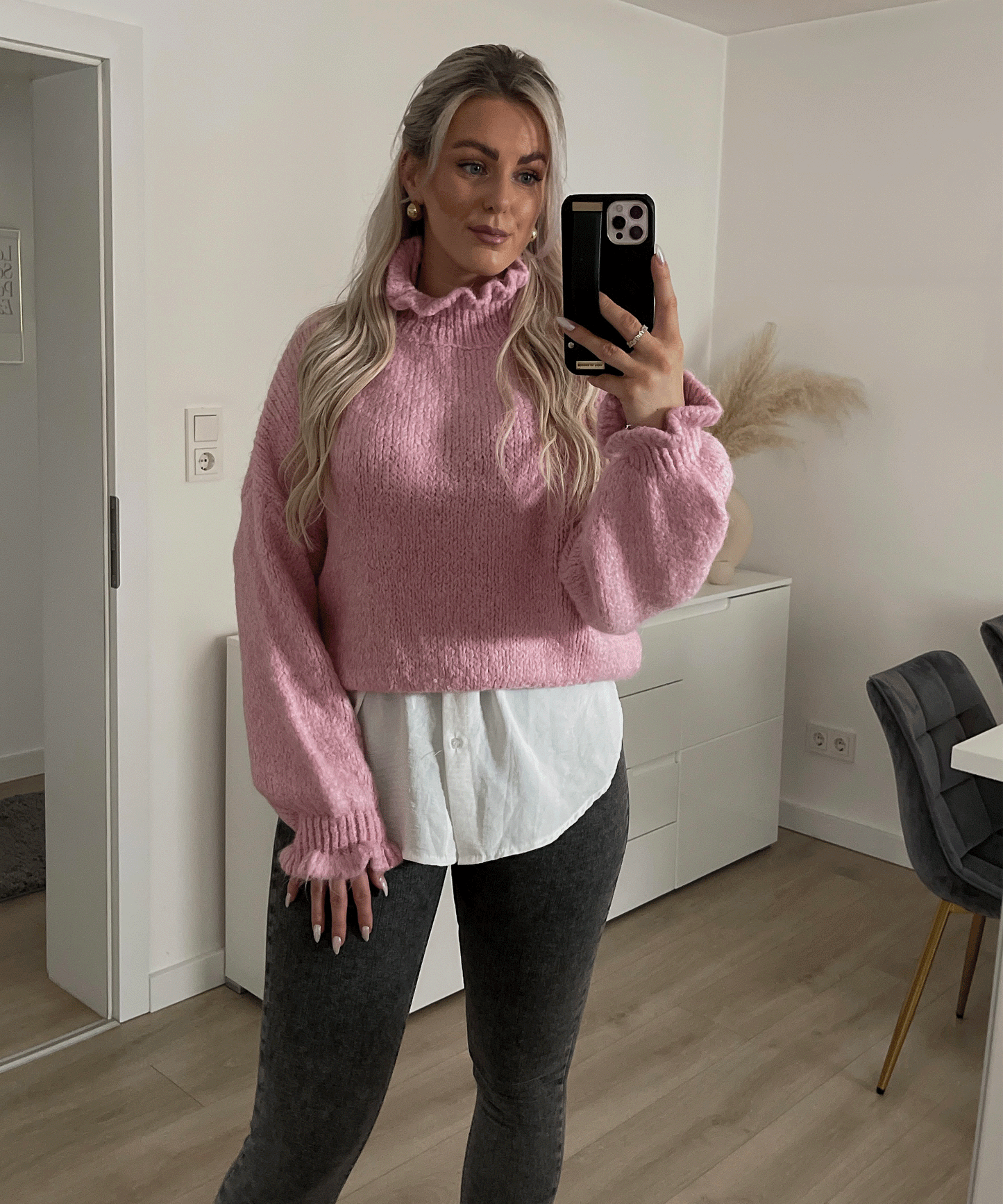 Stilla | Elegant Bluserock Hvid