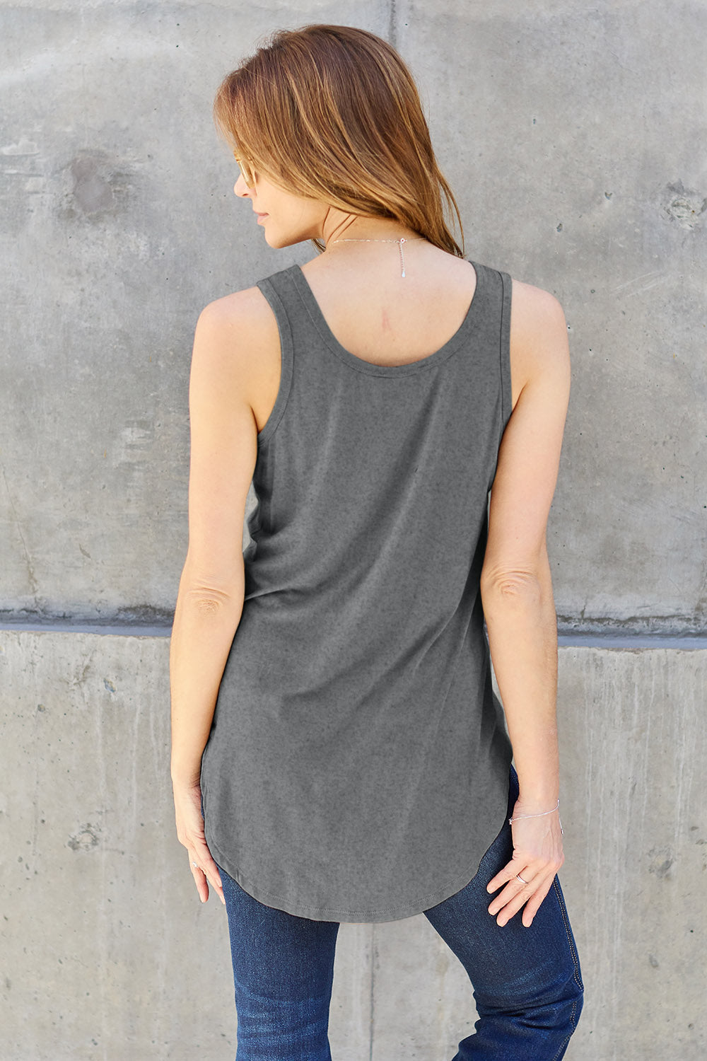 Stilla | Bae Full Size Rund Hals Tanktop