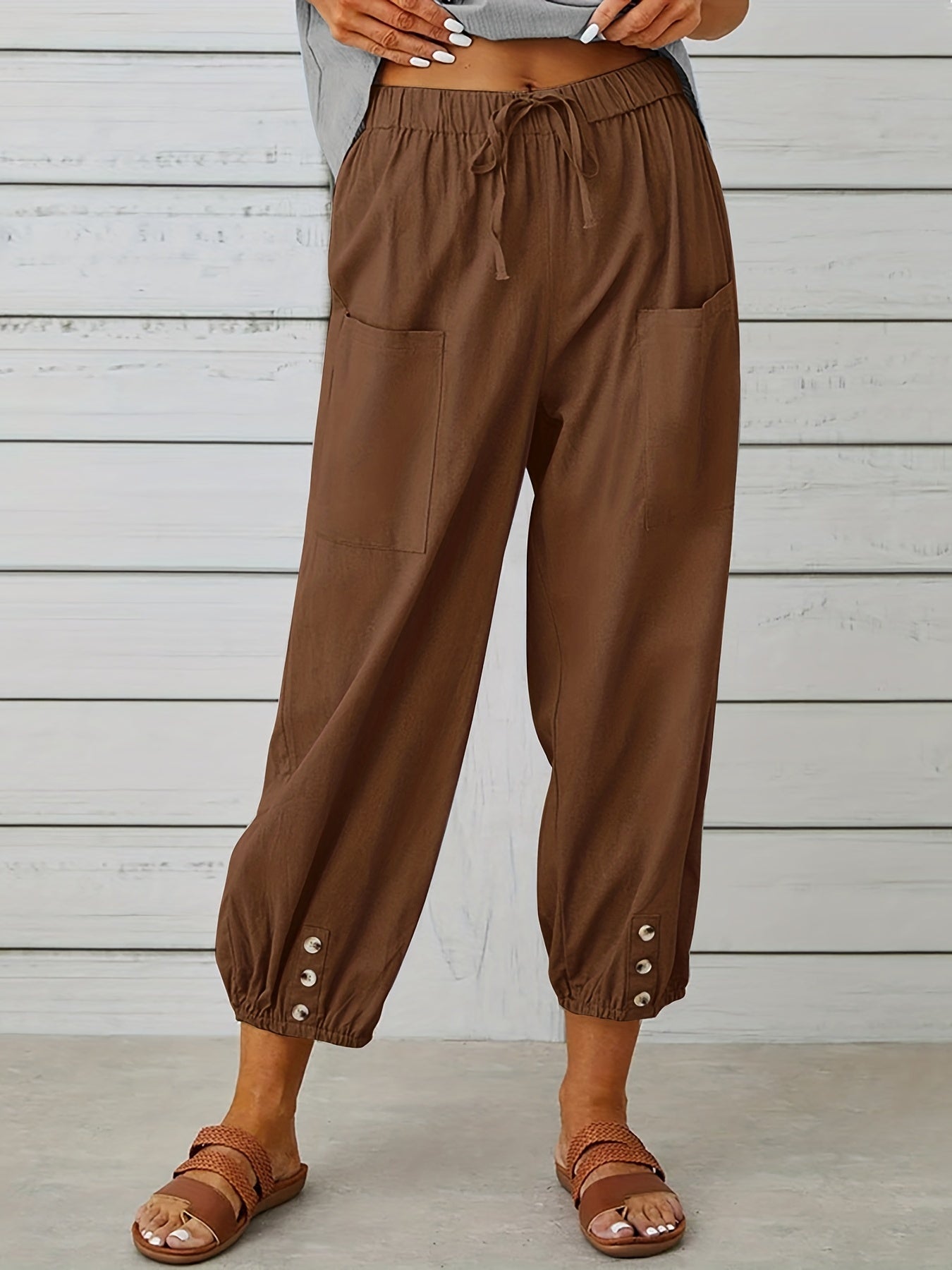 Stilla | Patched Crop Bukser Til Kvinder