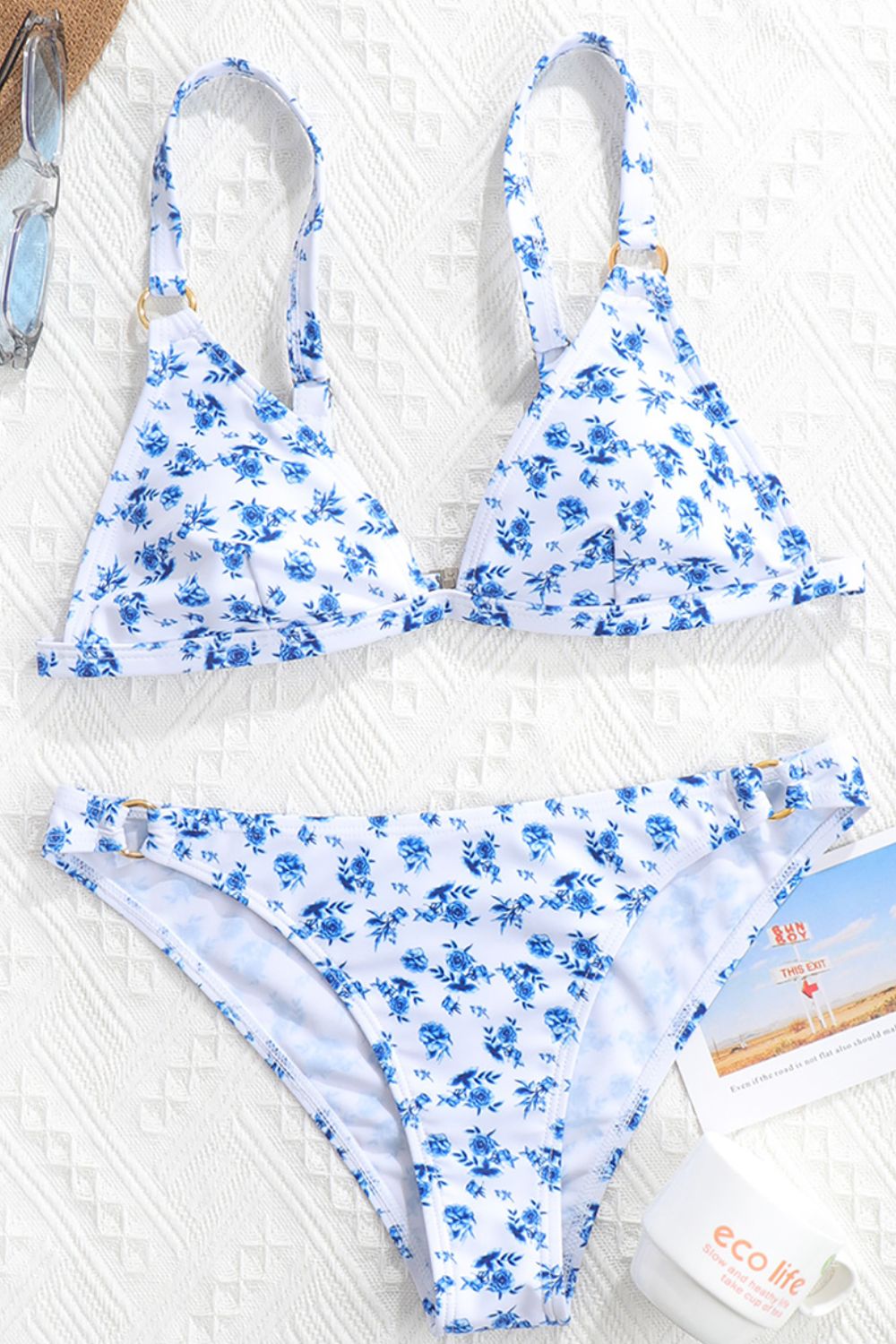 Stilla | Ring Detalje Bikini Sæt