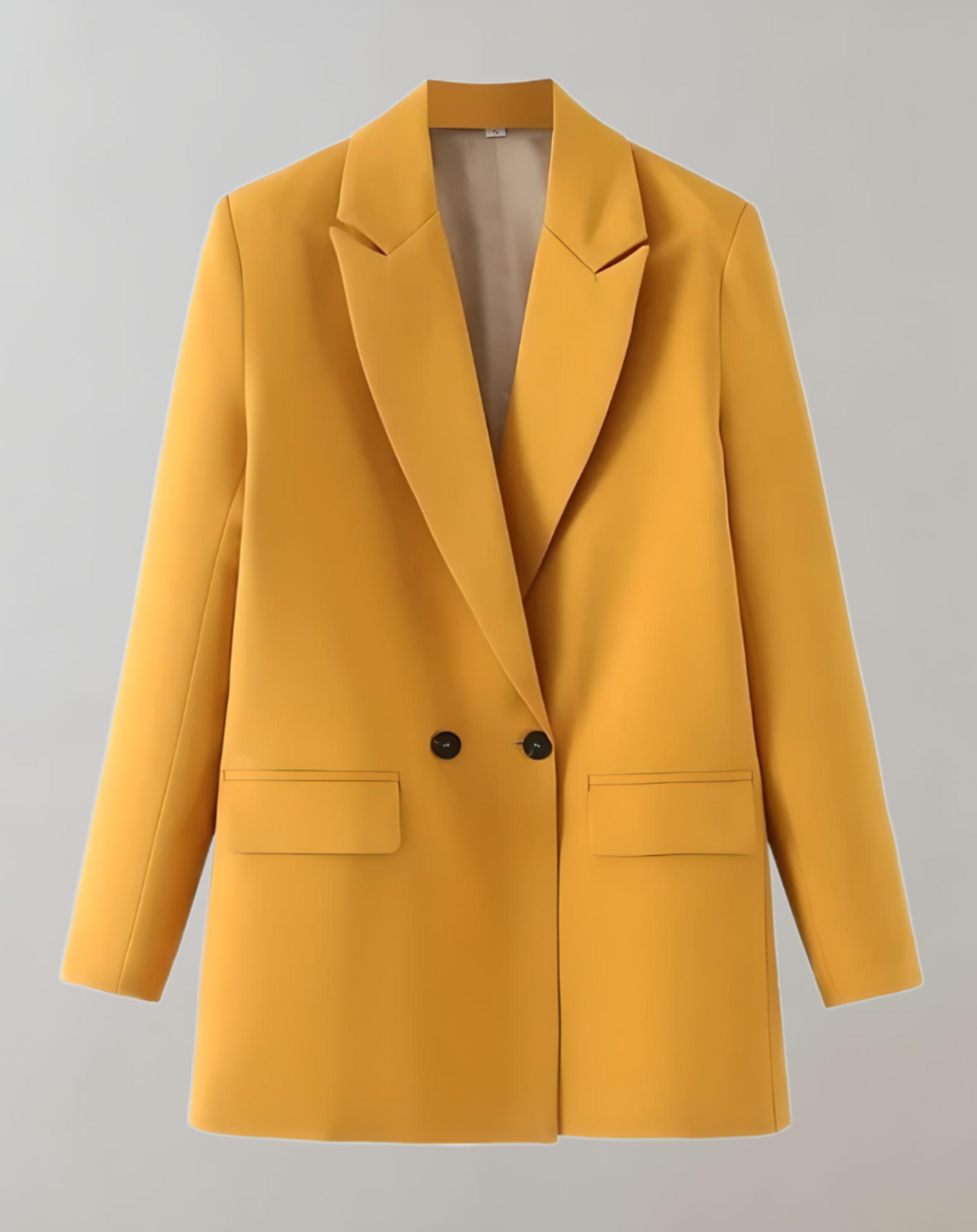 Stilla | Behagelig, Enkel og Oversized To-knaps Blazer Med Praktiske Sidelommer