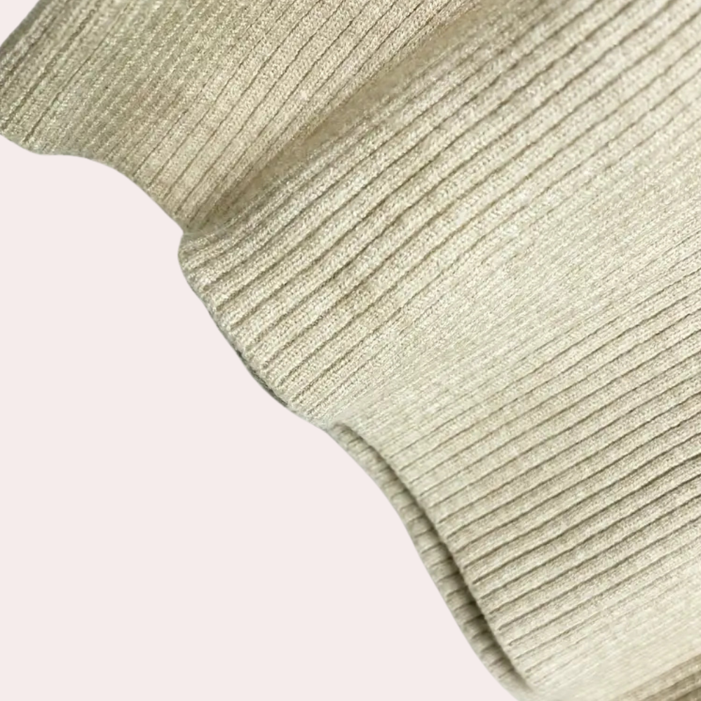 Stilla | Luksuriøs Ribbet Sweater Til Kvinder