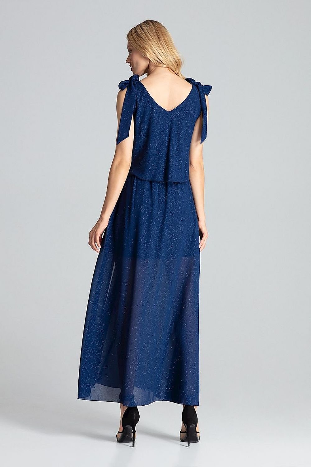 Stilla | Bind Skulder Sideslids Elegant Kjole Figl