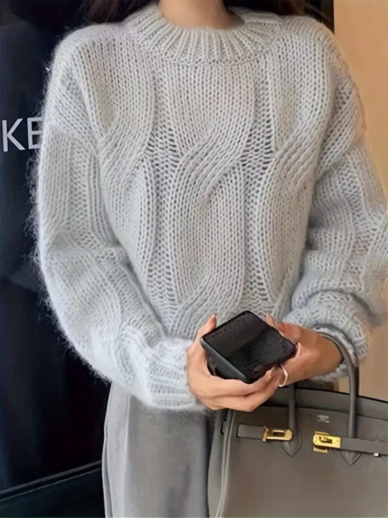 Stilla | Pullover Af Tykt Strik