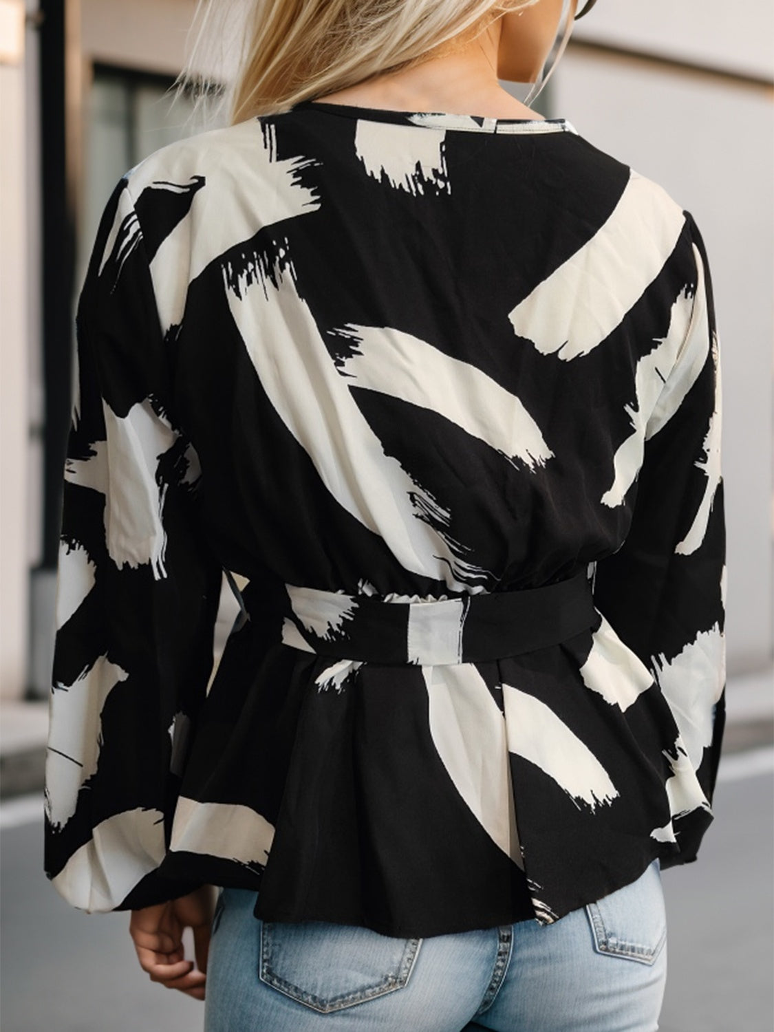 Stilla | Bindefront Blonde Detalje Cardigan