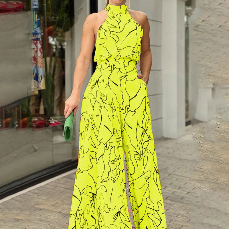 Stilla | Modern Abstrakt Jumpsuit