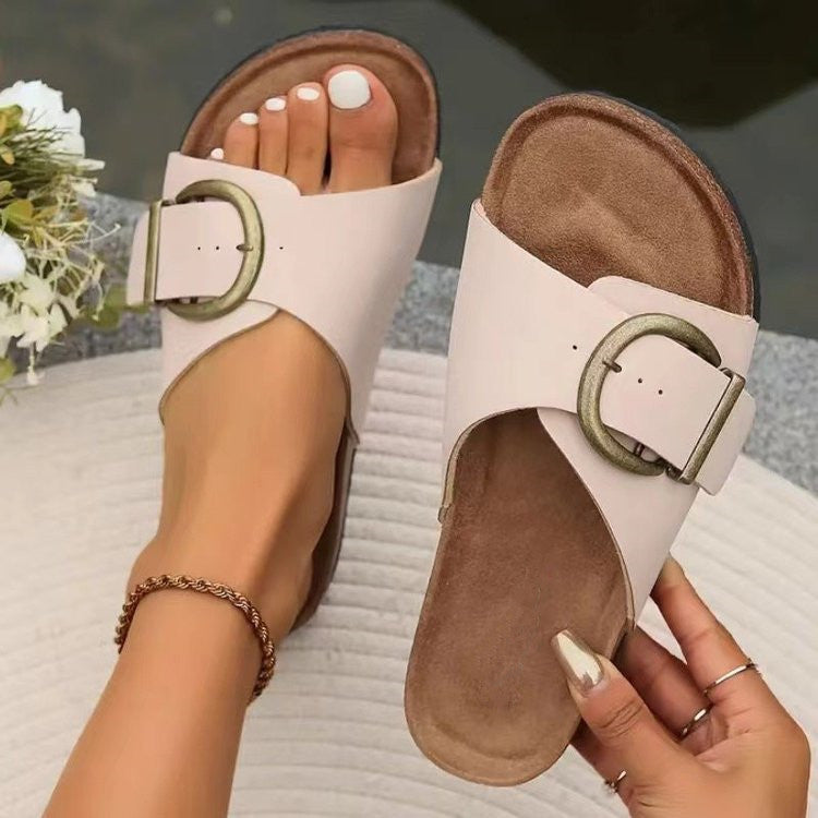 Stilla | Dame Sandaler med stor spænde