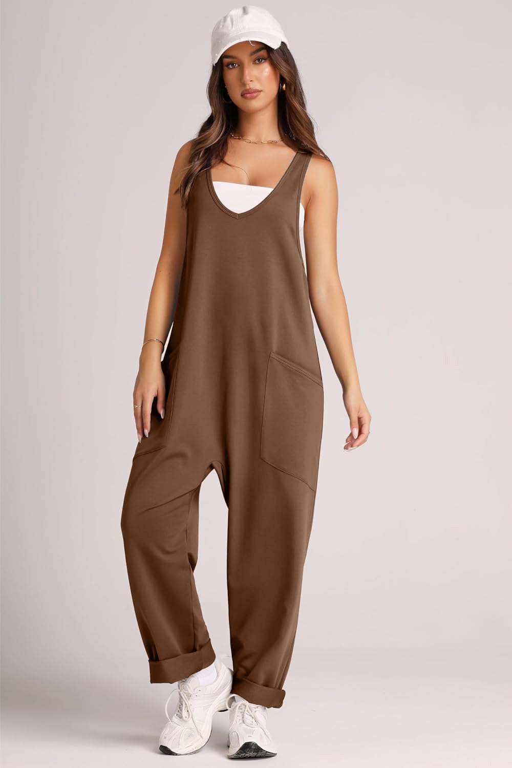 Stilla | Strop Jumpsuit Med Lommer