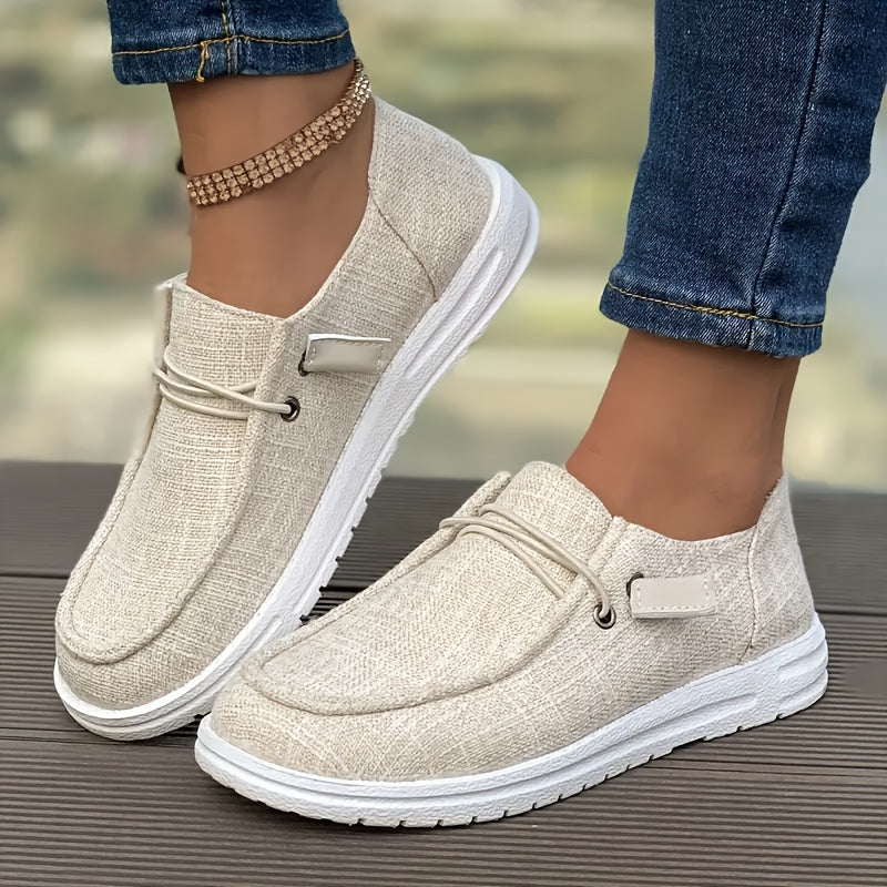 Stilla | Sommer Loafers Til Damer Letvægts Slip on Sko Med Franser Og En Behagelig Sål