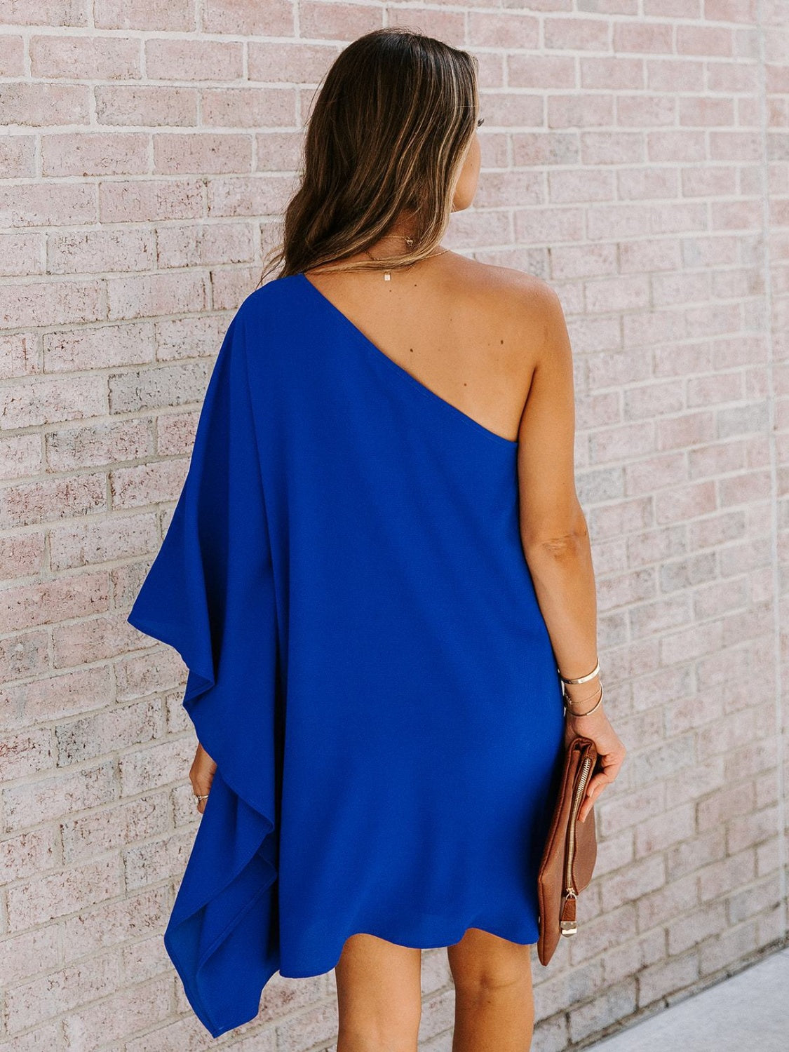 Stilla | Skulder Kimono Ærme Mini Kjole