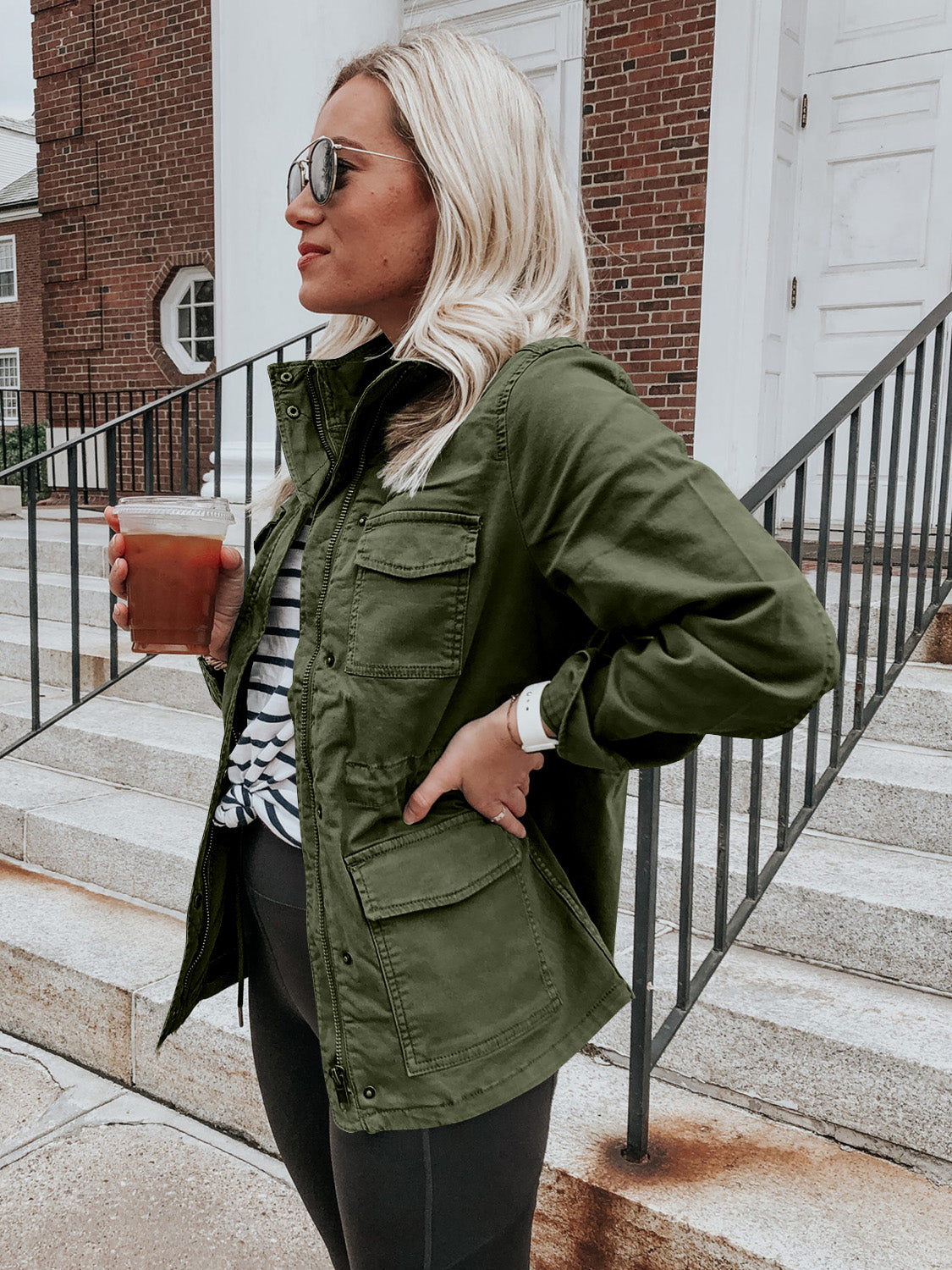 Stilla | Langærmet Zip Up Jakke