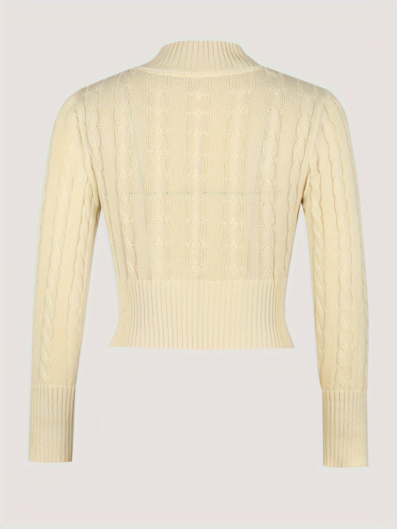 Stilla | Kort sweater og slim med tvistet tryk