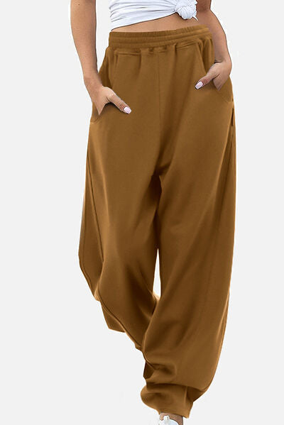 Stilla | Talje Sweatpants Med Lommer
