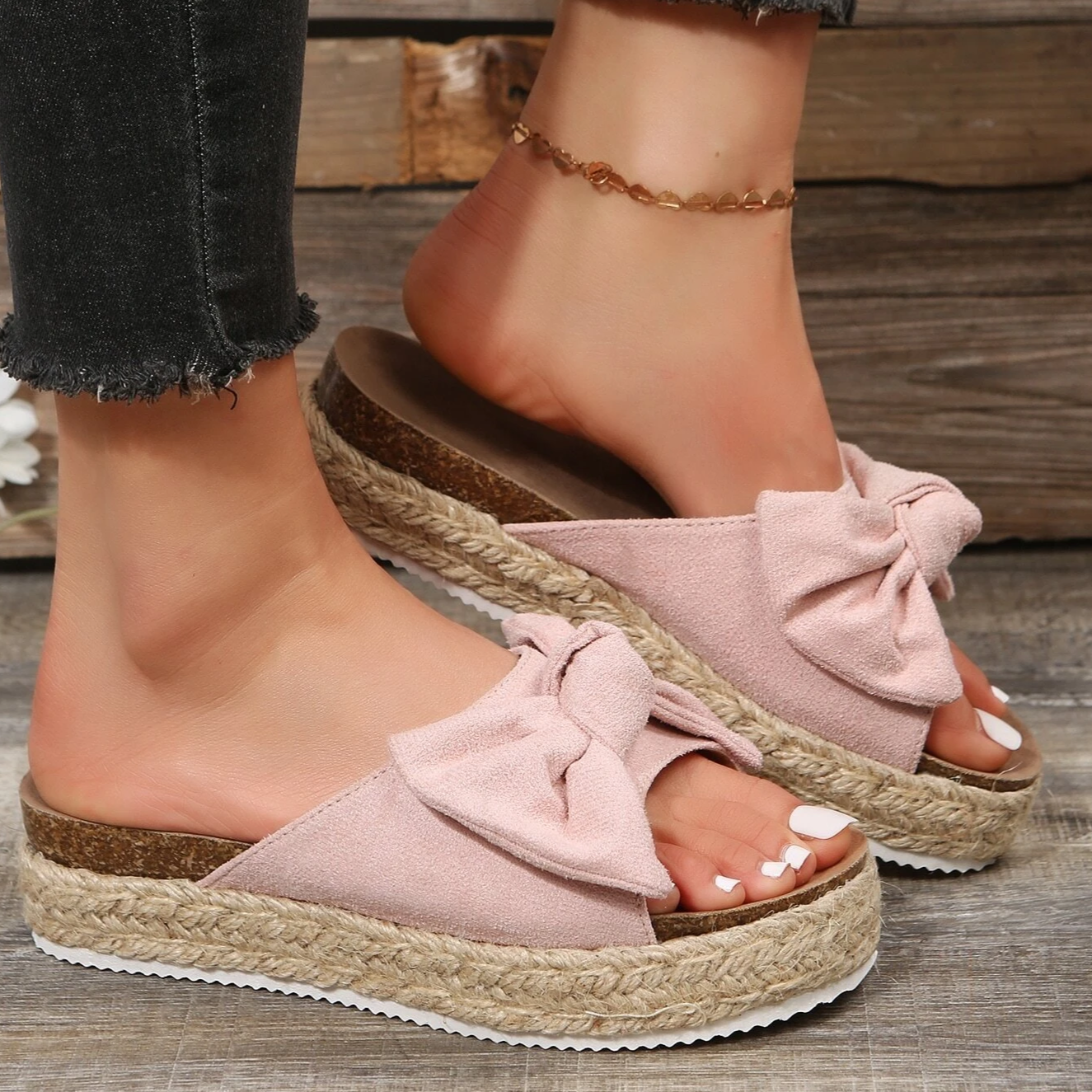 Stilla | Lav Wedge Boho Sandaler