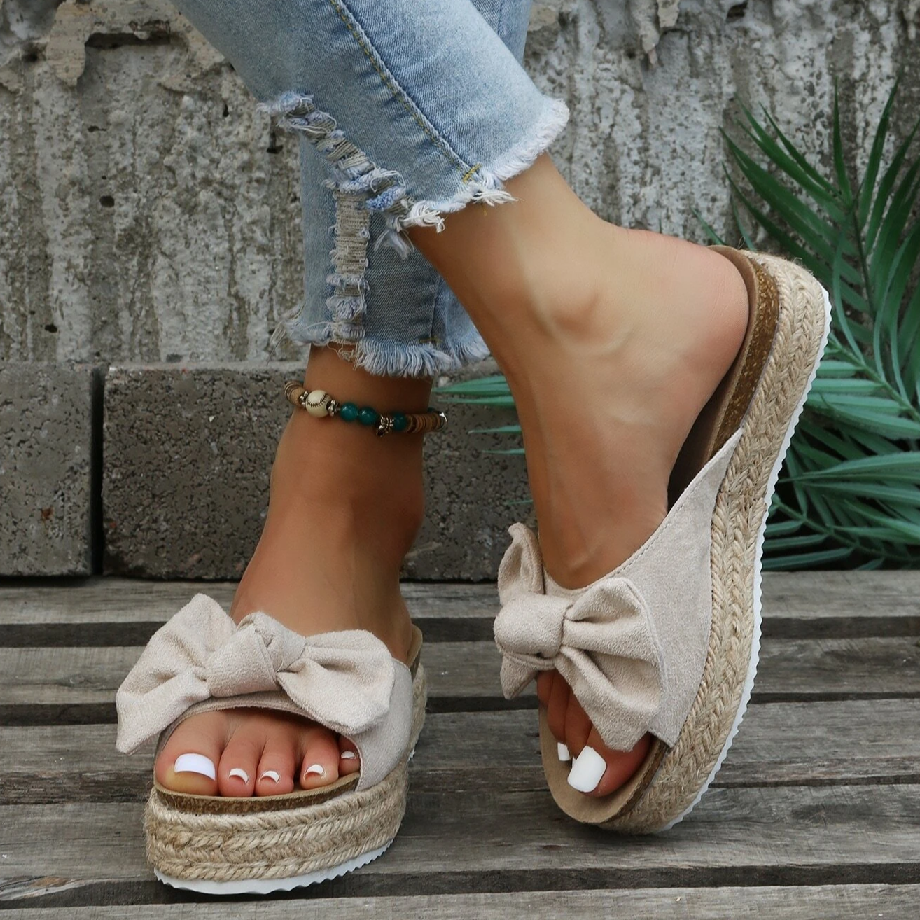 Stilla | Lav Wedge Boho Sandaler