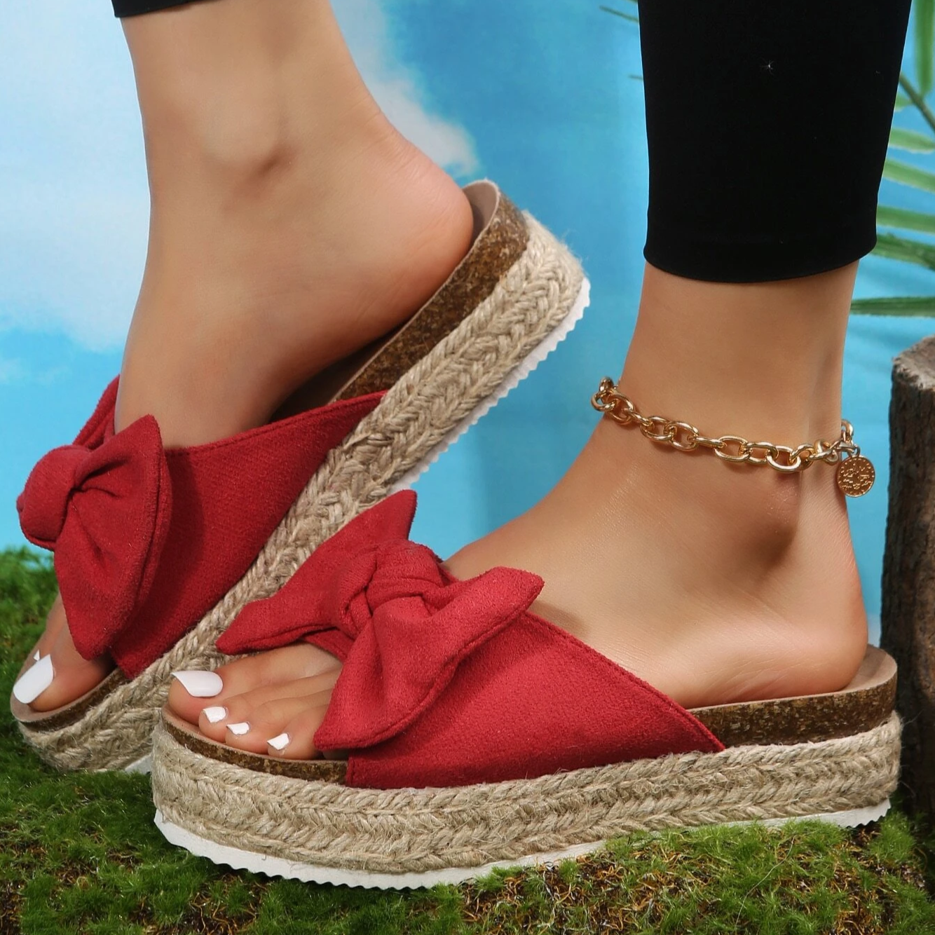 Stilla | Lav Wedge Boho Sandaler