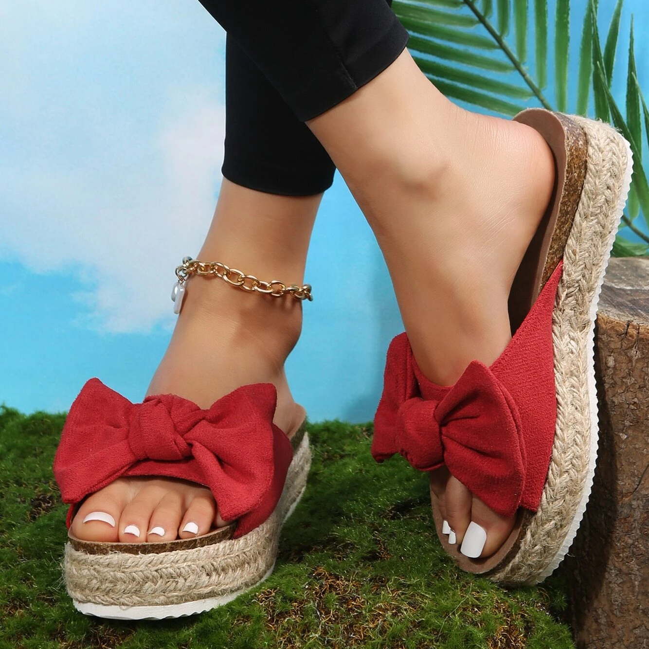Stilla | Lav Wedge Boho Sandaler