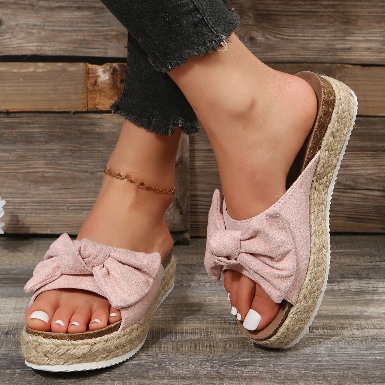 Stilla | Lav Wedge Boho Sandaler