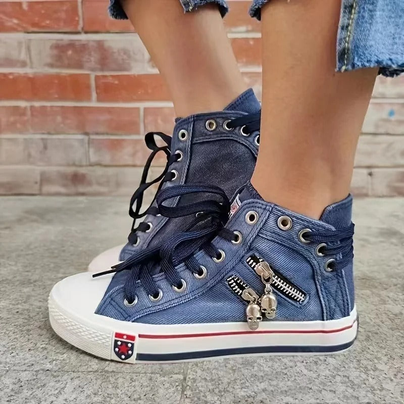 Stilla | Top Komfortabel Mode Klassisk Platform Casual Sneakers