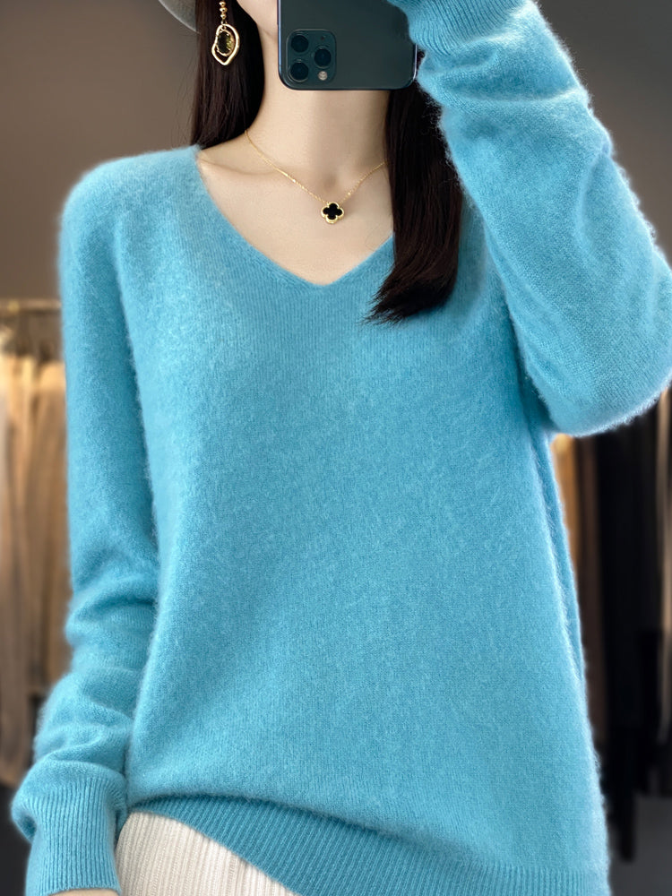 Stilla | V-udskæring Pullover Dame