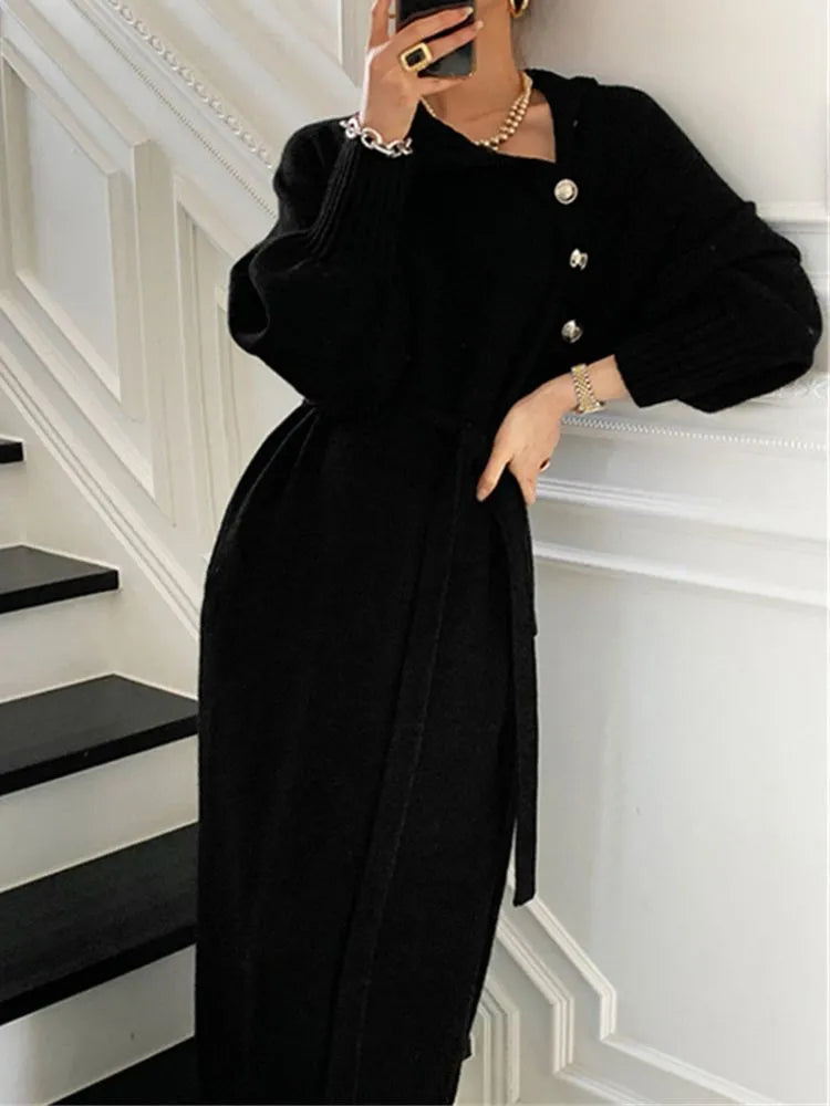 Stilla | Elegant Haute Couture Pullover i Blødt Strik med Lange Ærmer