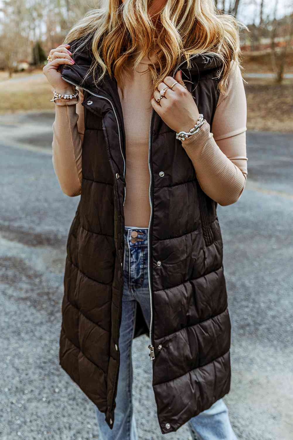 Stilla | Hætteærmeløs Puffer Vest