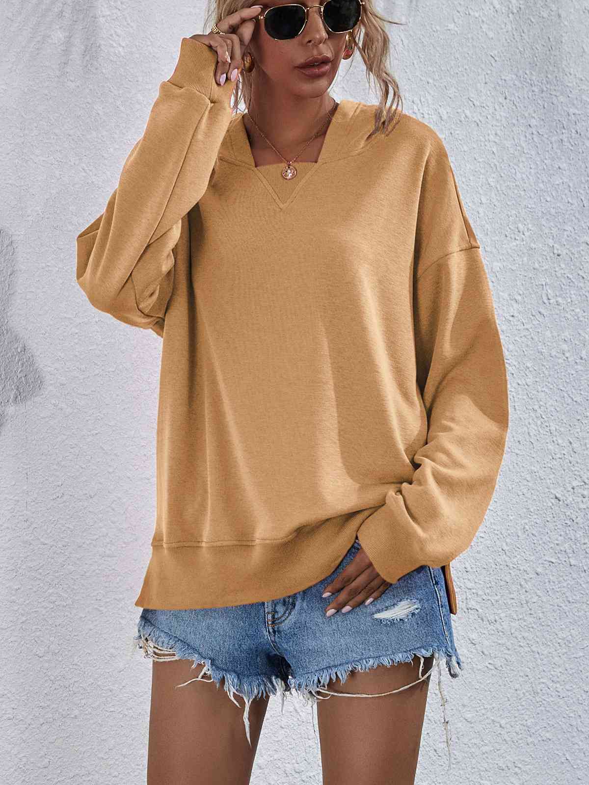 Stilla | Skulderskæring Hoodie