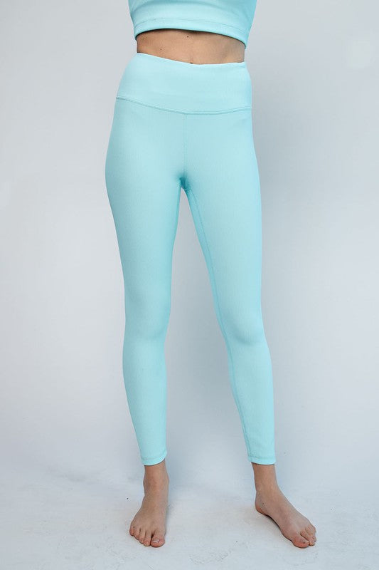 Stilla | Rib Yoga Leggings